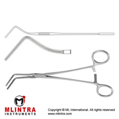 Lees Atrauma Bronchus Clamp Stainless Steel, 25 cm - 9 3/4" Lees Atrauma Bronchus Clamp Stainless Steel, 25 cm - 9 3/4"